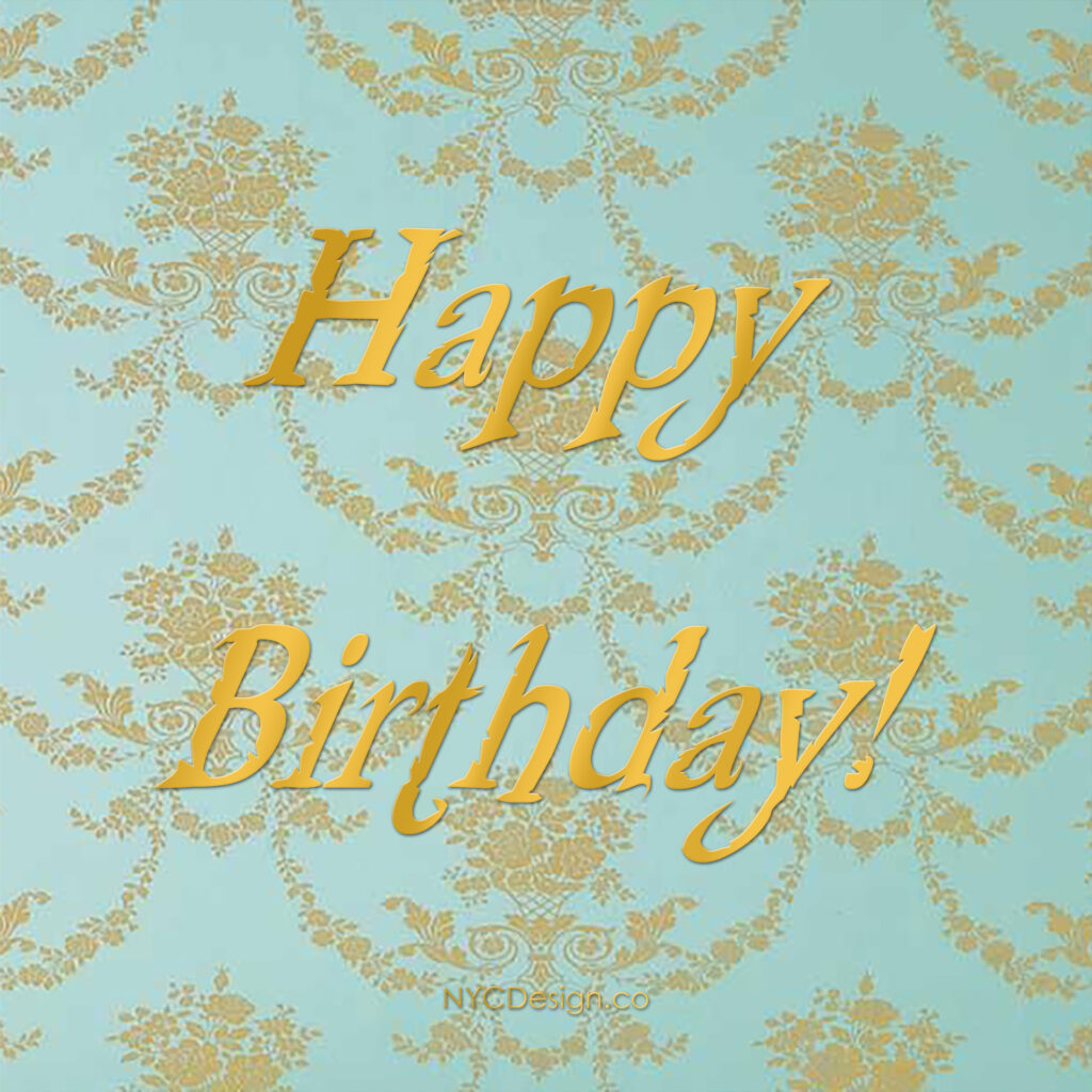 Happy Birthday Cards – Calligraphy, Printable – nycdesign.us: Printable ...