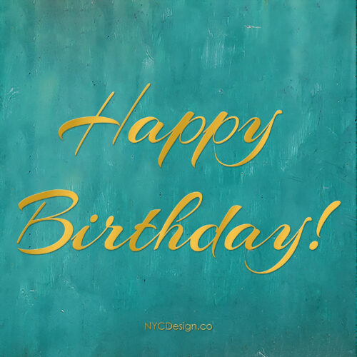 Happy Birthday Cards – Calligraphy, Printable, Pack 2 – nycdesign.us ...