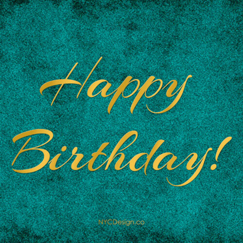 Happy Birthday Cards – Calligraphy, Printable, Pack 2 – nycdesign.us ...