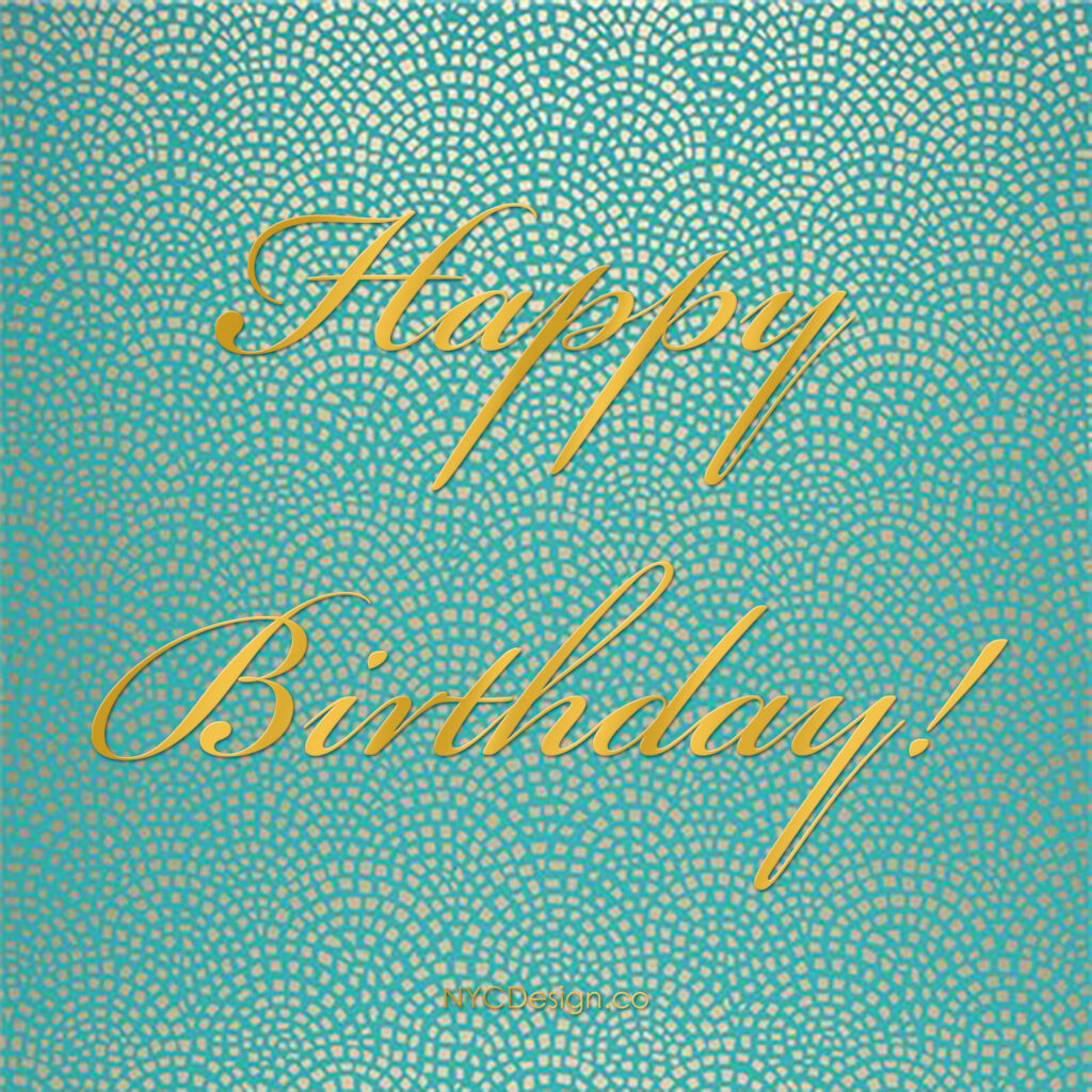 Happy Birthday Cards – Calligraphy, Printable, Pack 4 – nycdesign.us ...