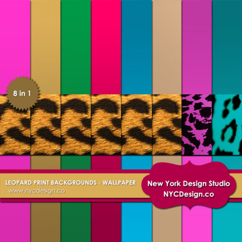 Leopard Print Wallpapers, Backgrounds