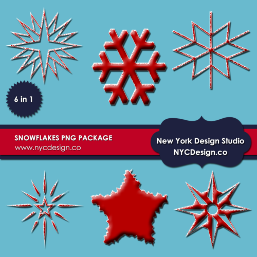 Snowflake PNG Pack 3