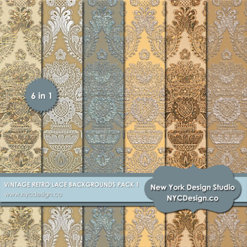 Vintage Retro Lace Backgrounds, Wallpapers