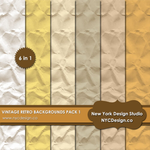 Vintage Retro Backgrounds, Paper Backgrounds, Wallpaper Pack 1
