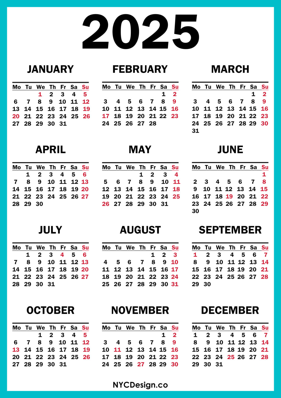 2025 Calendar Holidays Us