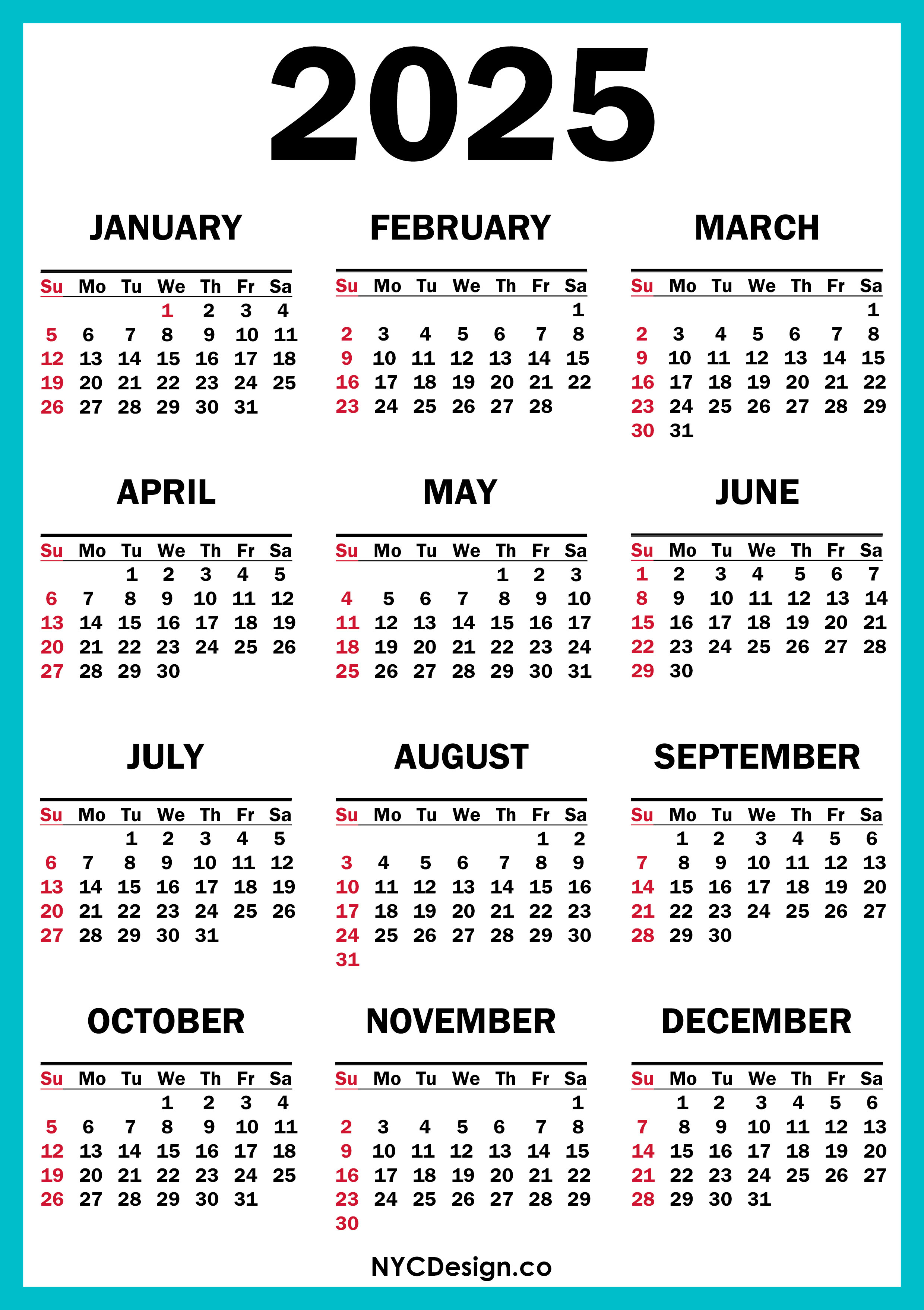 2025-calendar-with-us-holidays-printable-free-turquoise-blue-sunday-start-nycdesign-us